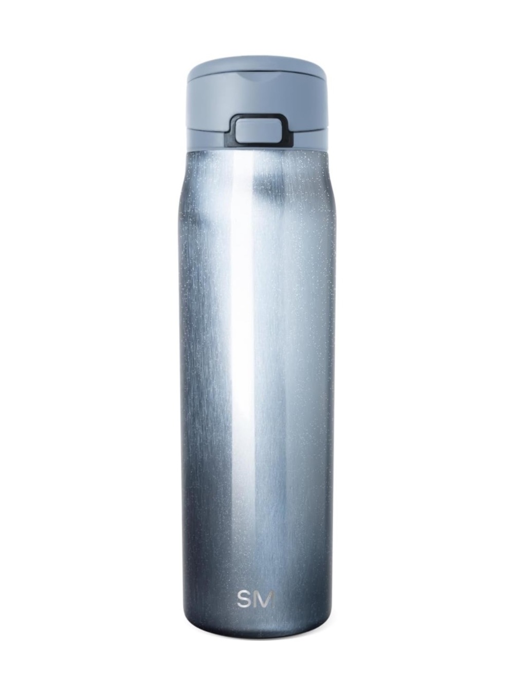 Simple modern mesa loop water bottle in coastal blue cateye